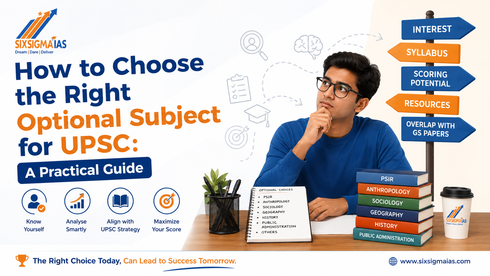 SixSigma IAS : Best UPSC Coaching in Noida optional subject for upsc